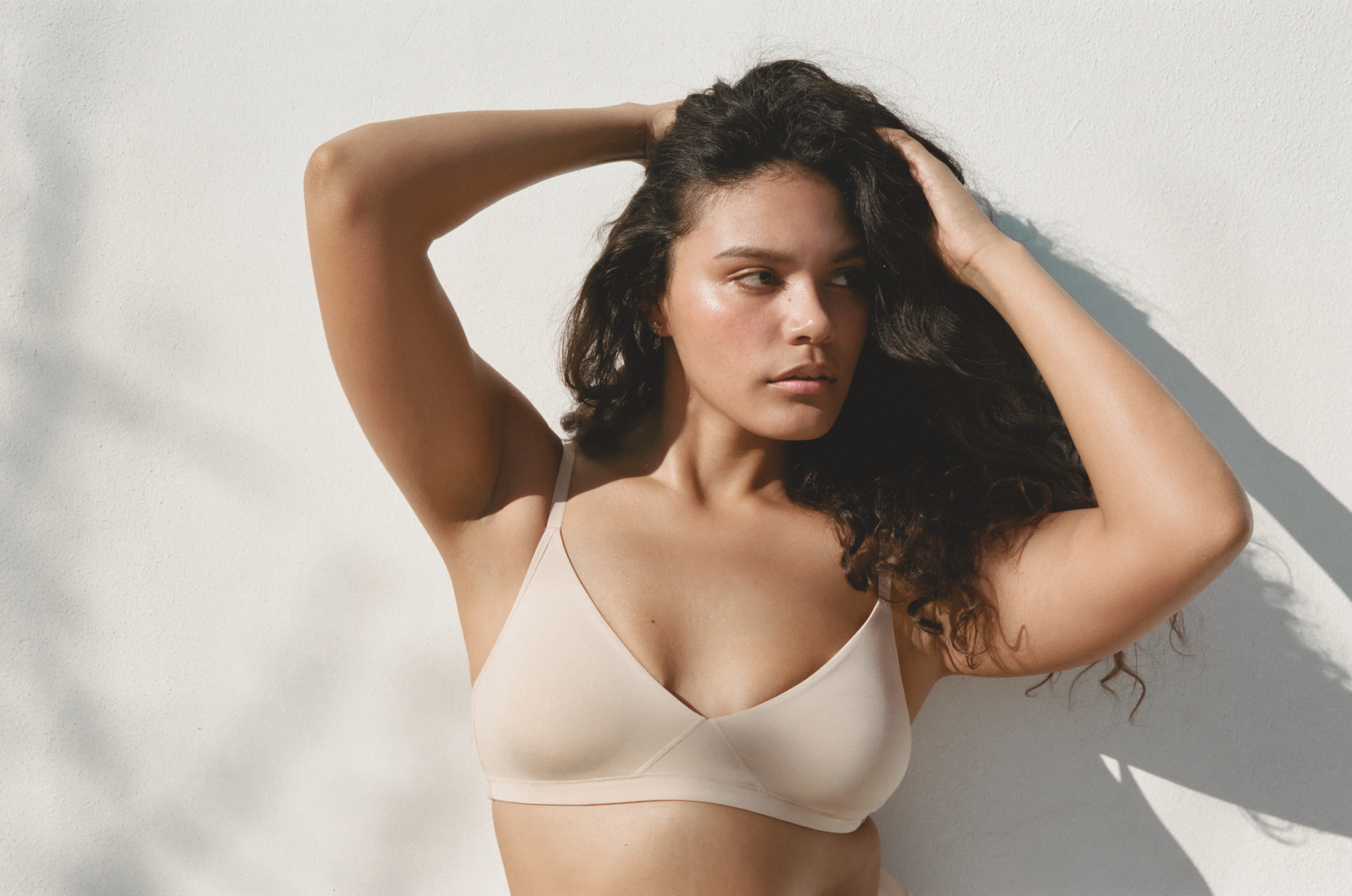 Customer in Underdays nude set